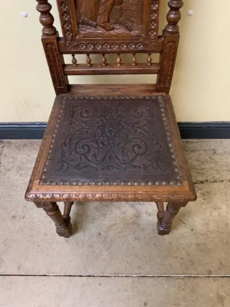 Antik - Stuhl aus der Bretagne  - Lieferung möglich! 3