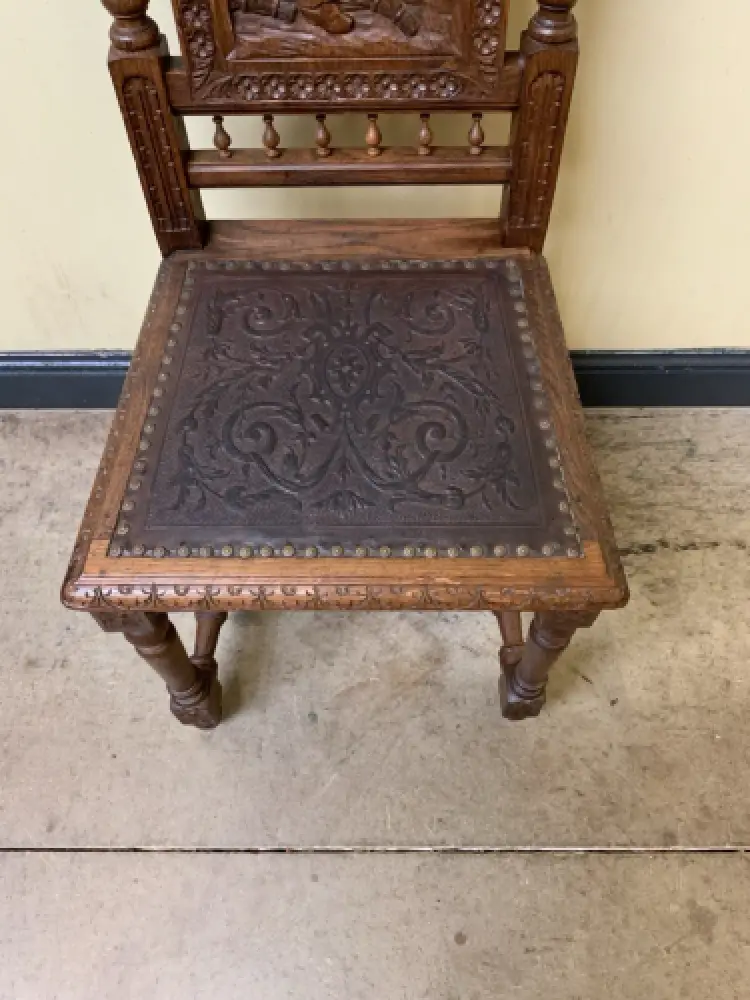 Antik - Stuhl aus der Bretagne  - Lieferung möglich! 4