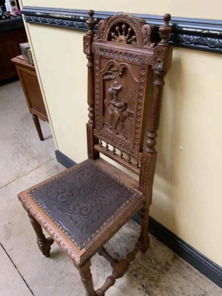 Antik - Stuhl aus der Bretagne  - Lieferung möglich! 5