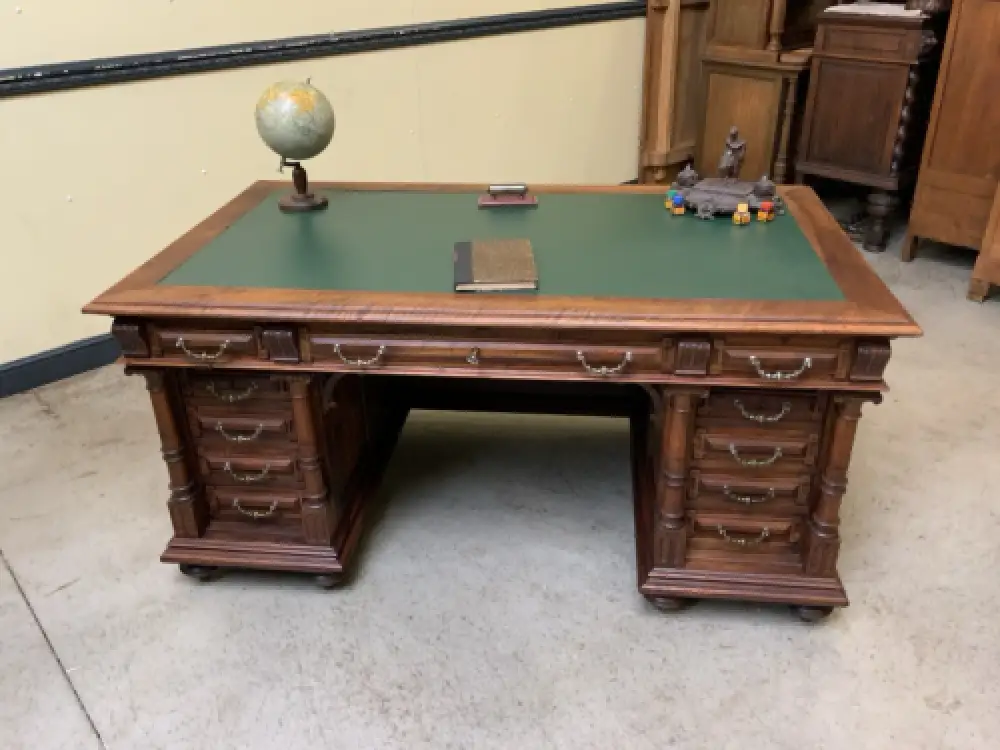 Antik - Schreibtisch, Neorenaissance,  - Sensationell - Lieferung möglich! 1