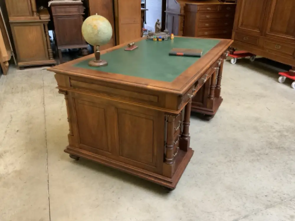 Antik - Schreibtisch, Neorenaissance,  - Sensationell - Lieferung möglich! 13