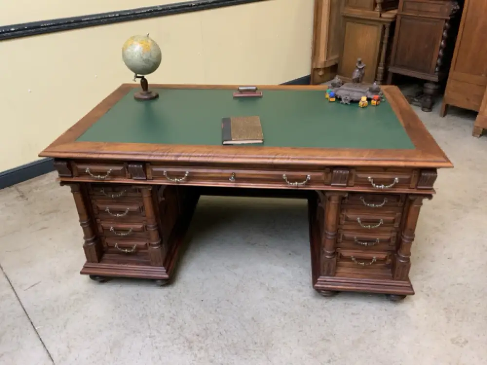 Antik - Schreibtisch, Neorenaissance,  - Sensationell - Lieferung möglich! 2