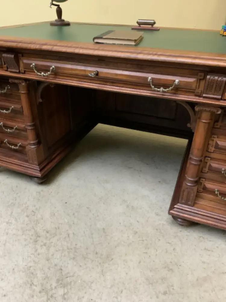 Antik - Schreibtisch, Neorenaissance,  - Sensationell - Lieferung möglich! 6