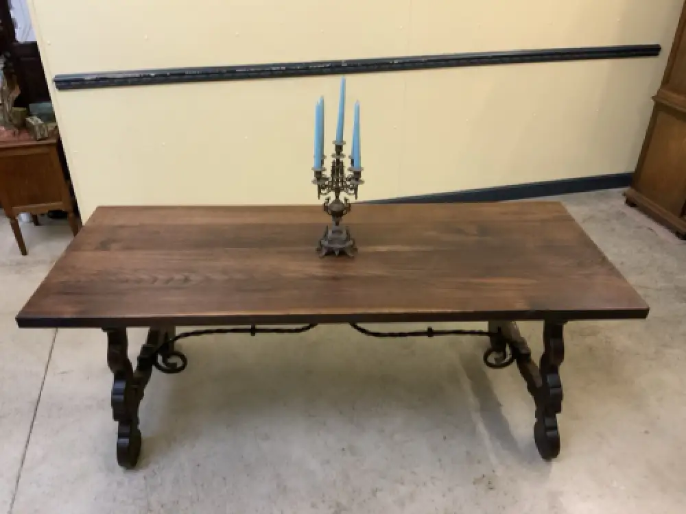 Antiker imposanter Kloster Tisch, Bauerntisch, Tafel, 200 cm -Lieferung möglich! 11