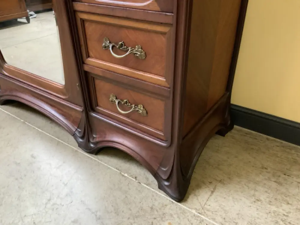 Antik Jugendstil Kleiderschrank, Wäscheschrank- Art Nouveau - Lieferung möglich! 13