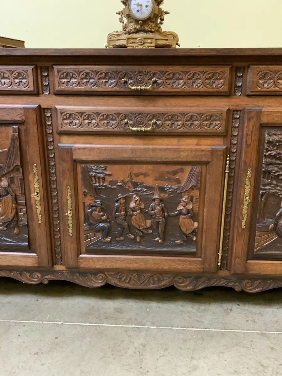 Antiker bretonische Anrichte, Buffet, Kredenz, - traumhaft - Lieferung möglich! 11