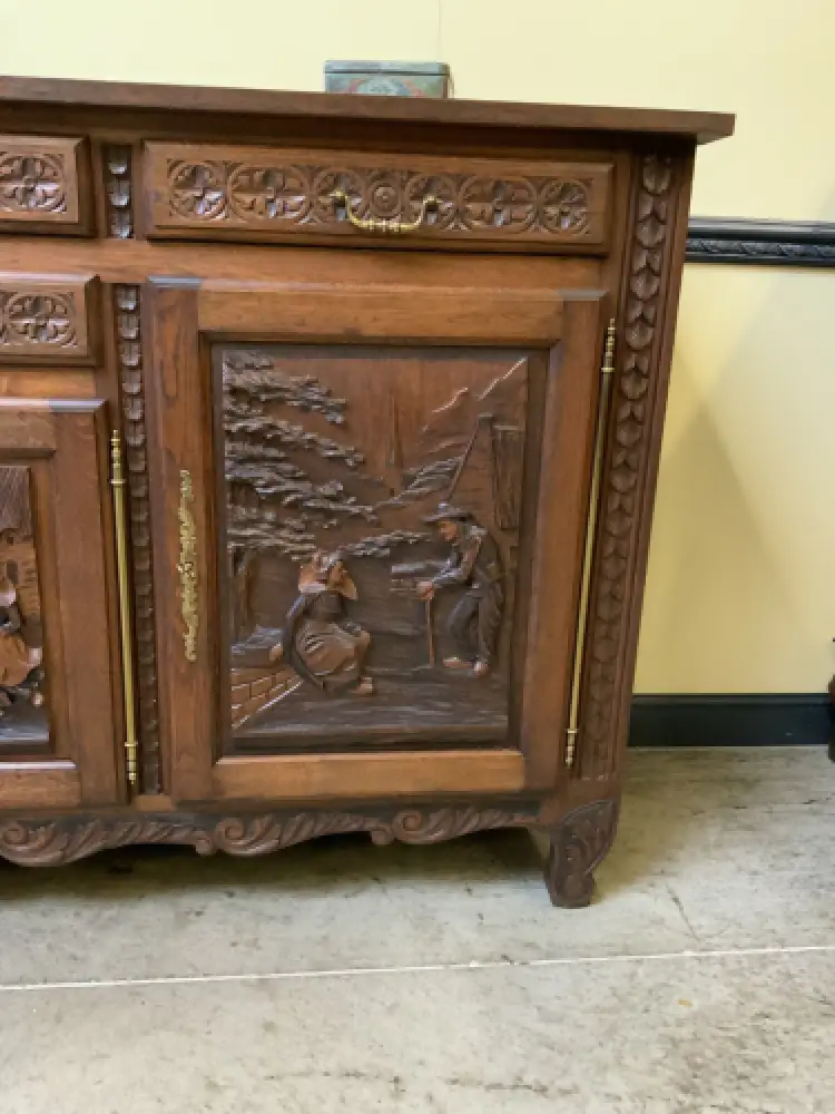 Antiker bretonische Anrichte, Buffet, Kredenz, - traumhaft - Lieferung möglich! 12