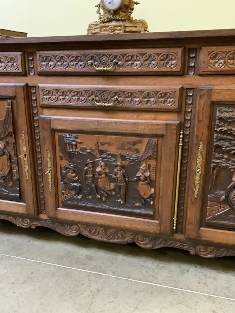 Antiker bretonische Anrichte, Buffet, Kredenz, - traumhaft - Lieferung möglich! 13