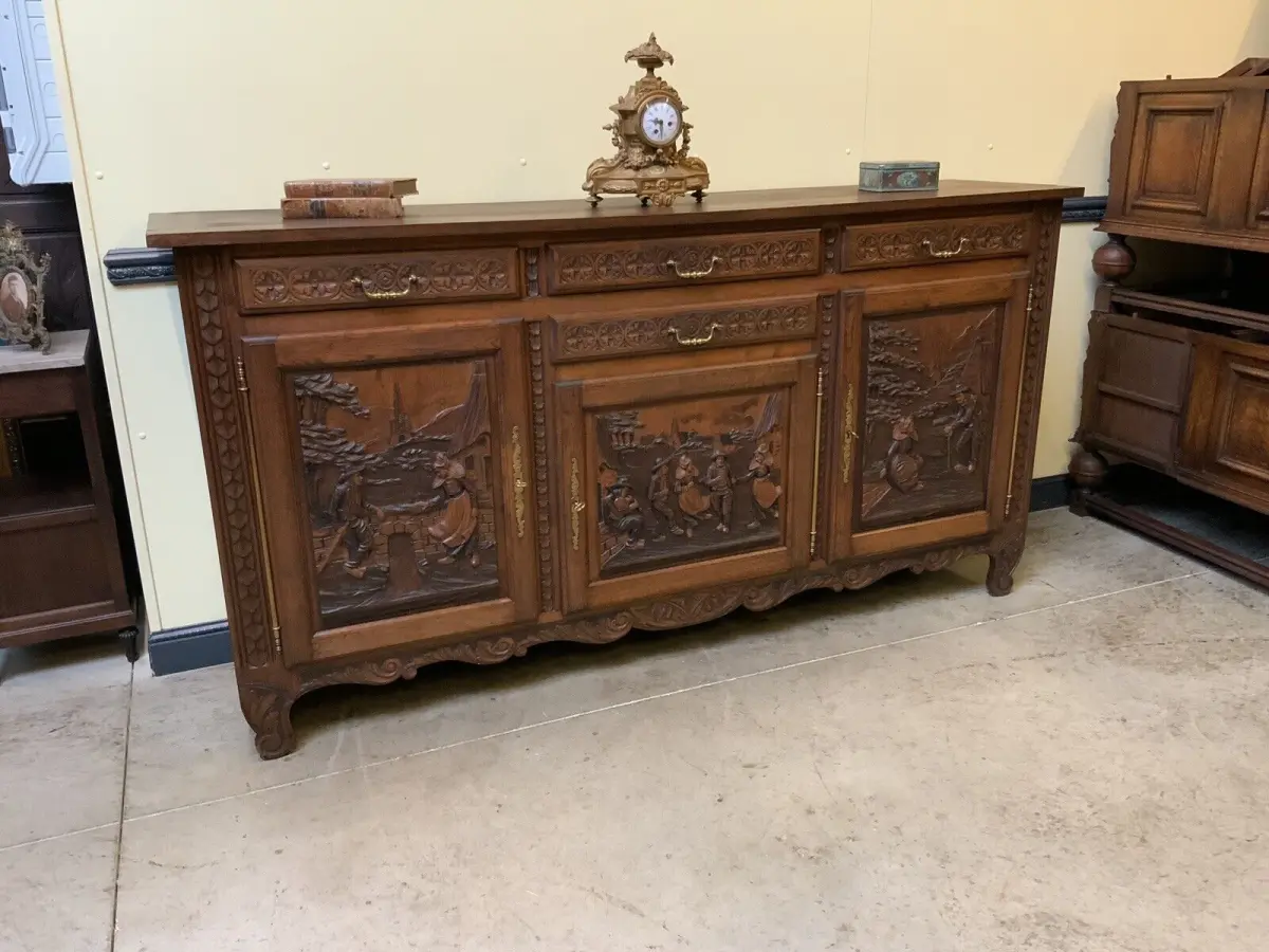 Antiker bretonische Anrichte, Buffet, Kredenz, - traumhaft - Lieferung möglich! 2