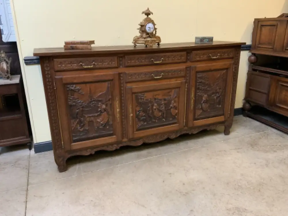 Antiker bretonische Anrichte, Buffet, Kredenz, - traumhaft - Lieferung möglich! 2