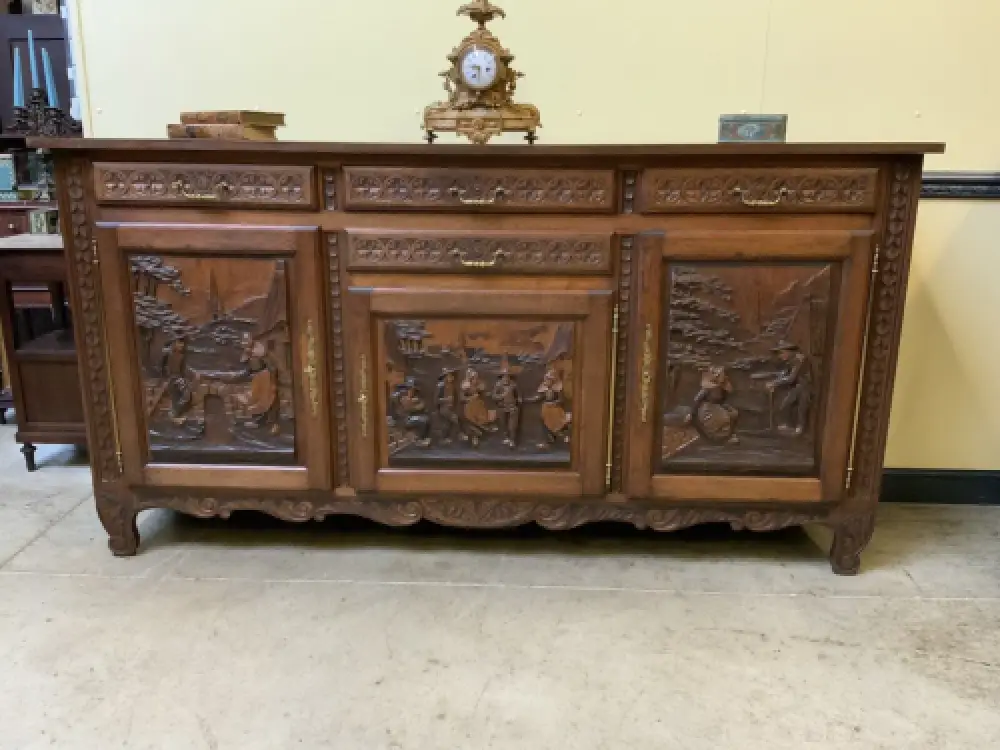 Antiker bretonische Anrichte, Buffet, Kredenz, - traumhaft - Lieferung möglich! 4