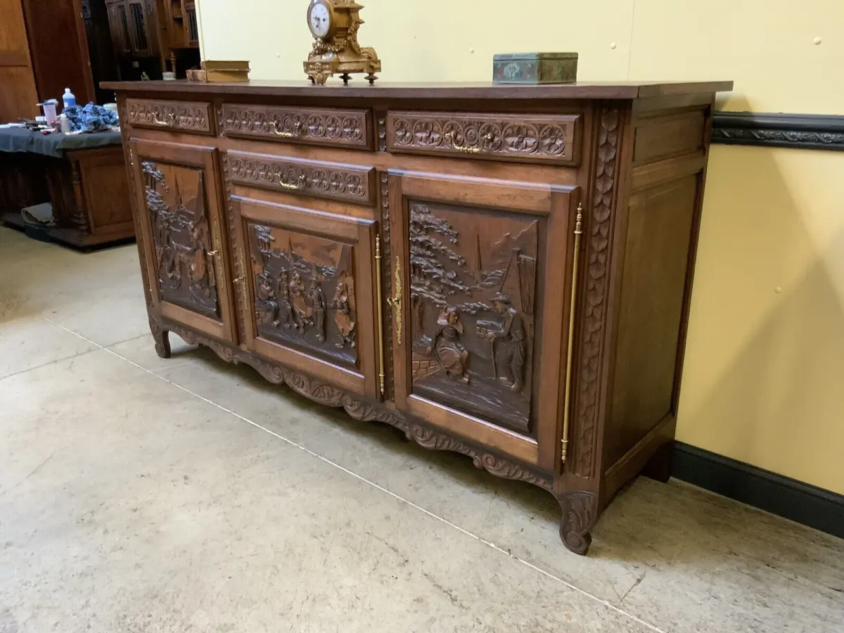 Antiker bretonische Anrichte, Buffet, Kredenz, - traumhaft - Lieferung möglich! 5