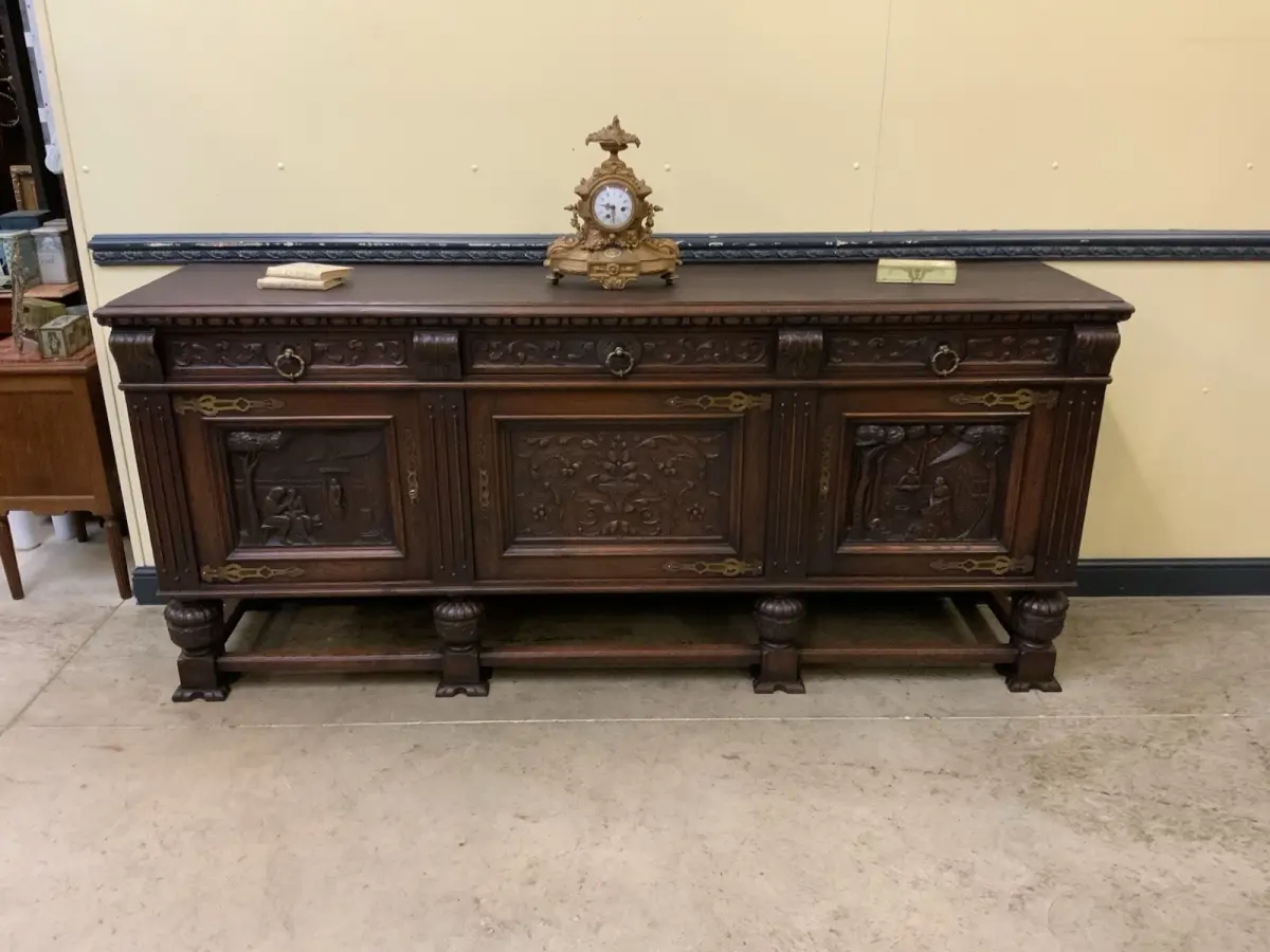 Antik - Anrichte, Kommode, Buffet, Vertiko - Neorenaissance - Lieferung möglich!