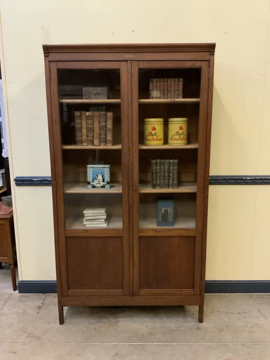 Antiker Jugendstil Bücherschrank, Vitrine, Traumhaft - Lieferung möglich!