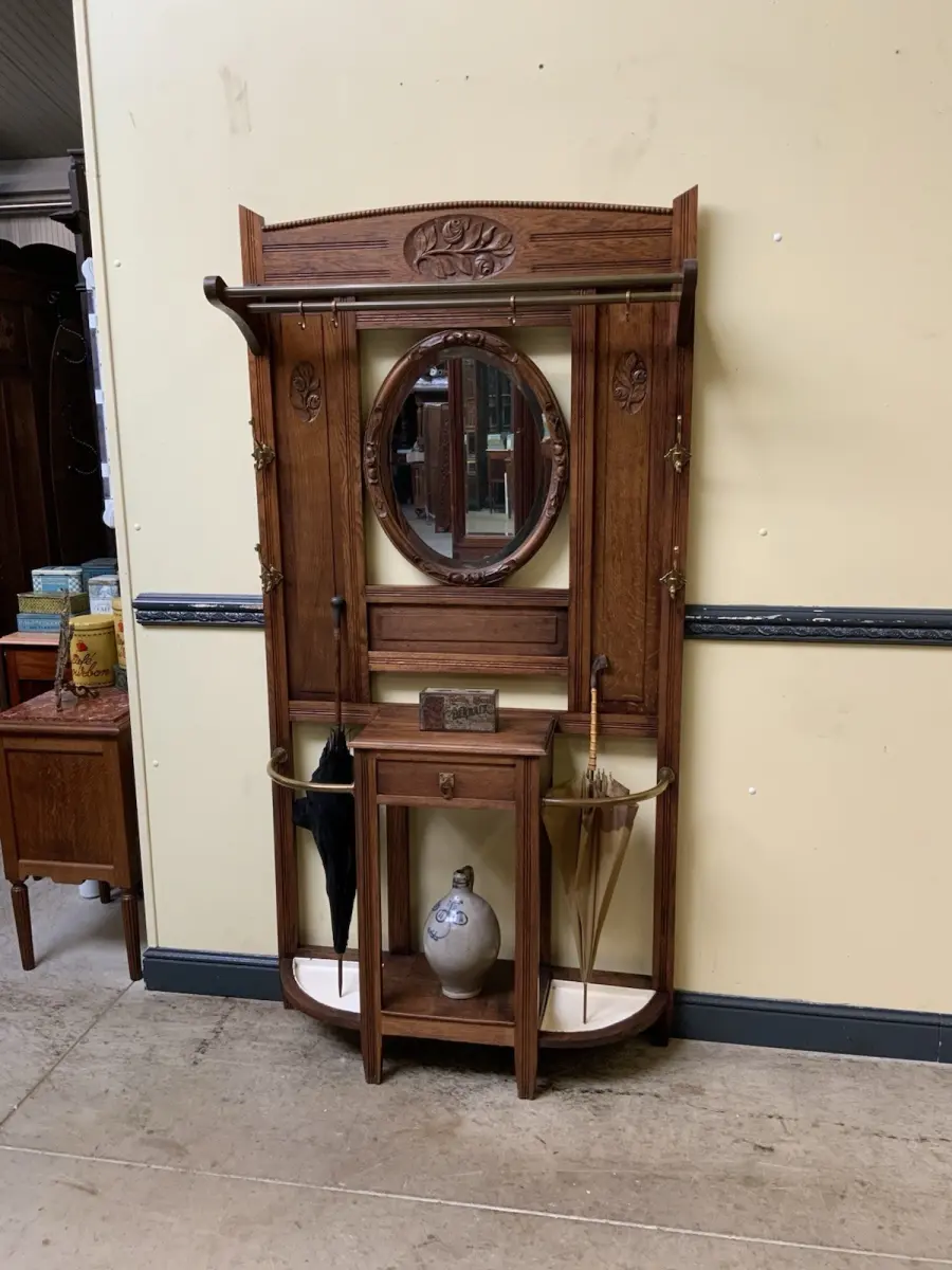 Antik - Garderobe, Kleiderständer - Art Deco -  Lieferung möglich!