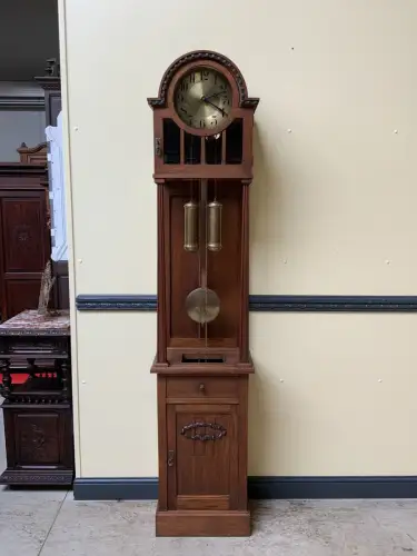 Antike Jugendstil Standuhr - traumhaft - Junghans - Lieferung möglich!