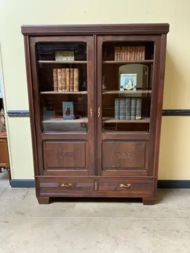 Antiker Art Deco Bücherschrank, Vitrine, Traumhaft - Lieferung möglich!