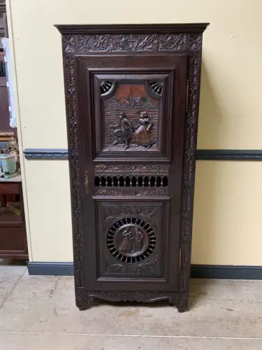 Antik - bretonischer Geschirrschrank, Vertiko - Bretagne  - Lieferung möglich!