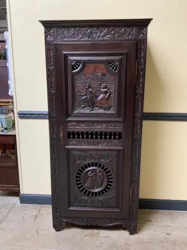 Antik - bretonischer Geschirrschrank, Vertiko - Bretagne  - Lieferung möglich!