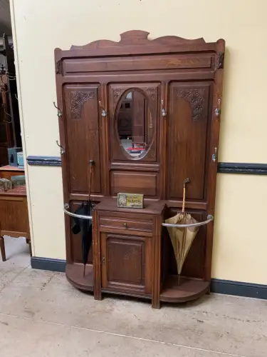 Antike Jugendstil Garderobe - traumhaft schön - Lieferung möglich!