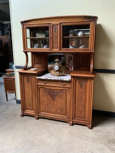 Antik - Buffet, Vertiko, Anrichte, Jugendstil, Art Nouveau - Lieferung möglich!