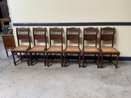 6 antike traumhaft schöne Jugendstil Stühle - Lieferung möglich!