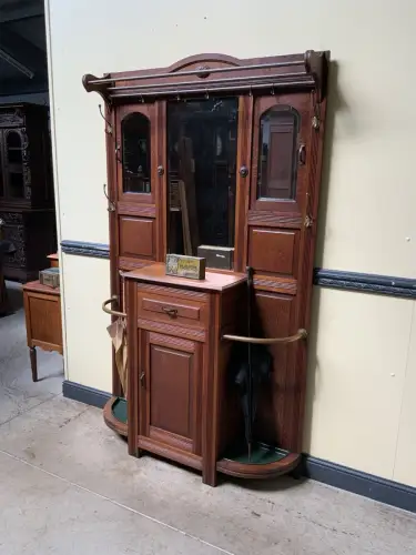 Antik - Garderobe, Kleiderständer - Jugendstil - Lieferung möglich!