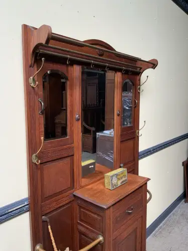 Antik - Garderobe, Kleiderständer - Jugendstil - Lieferung möglich!