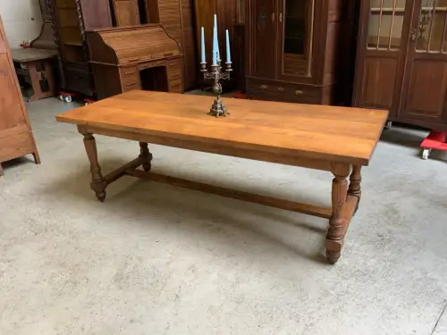 Antiker imposanter Kloster Tisch, Bauerntisch, Tafel, 220 cm -Lieferung möglich!