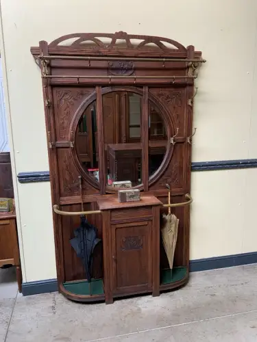 Antik - Garderobe, Kleiderständer - Jugendstil -  Lieferung möglich!