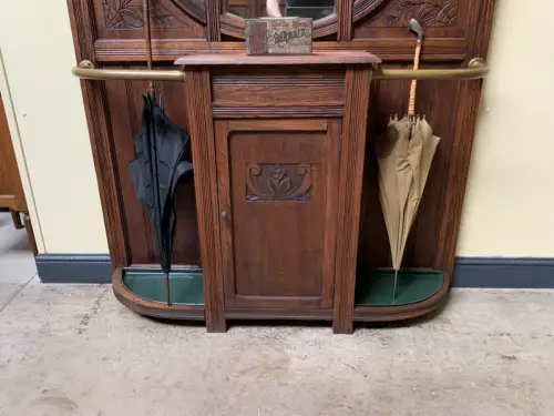 Antik - Garderobe, Kleiderständer - Jugendstil -  Lieferung möglich!