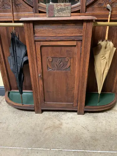 Antik - Garderobe, Kleiderständer - Jugendstil -  Lieferung möglich!