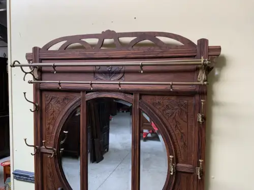 Antik - Garderobe, Kleiderständer - Jugendstil -  Lieferung möglich!