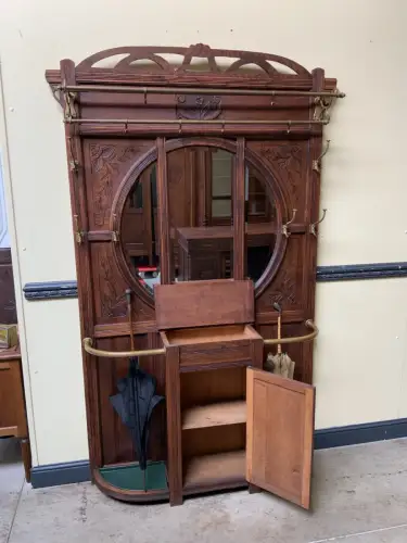 Antik - Garderobe, Kleiderständer - Jugendstil -  Lieferung möglich!