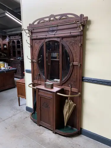 Antik - Garderobe, Kleiderständer - Jugendstil -  Lieferung möglich!