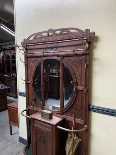 Antik - Garderobe, Kleiderständer - Jugendstil -  Lieferung möglich!