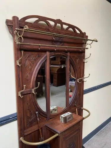 Antik - Garderobe, Kleiderständer - Jugendstil -  Lieferung möglich!