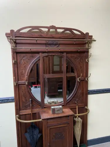 Antik - Garderobe, Kleiderständer - Jugendstil -  Lieferung möglich!