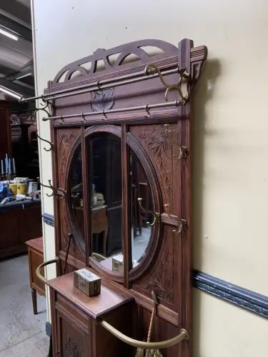 Antik - Garderobe, Kleiderständer - Jugendstil -  Lieferung möglich!