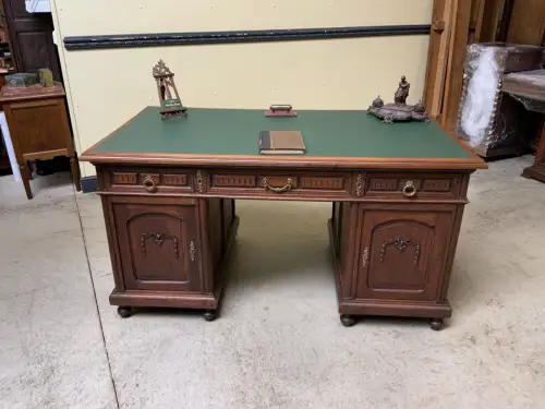 Antiker frei aufstellbarer Jugendstil Schreibtisch - Lieferung möglich!