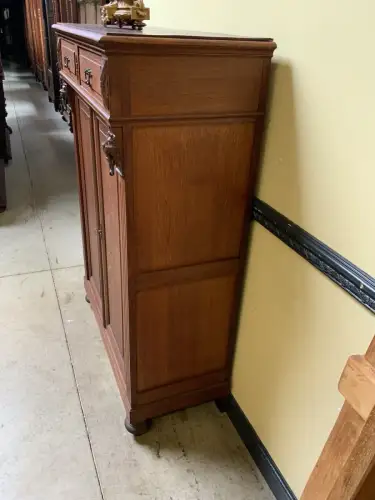 Antik - Vertiko, Geschirrschrank, Kredenz - Gründerzeit - Lieferung möglich!