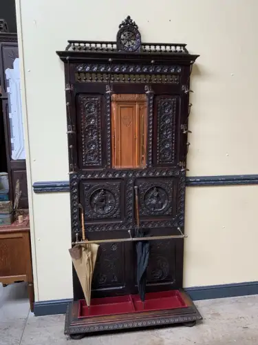 Antik - Garderobe, Kleiderständer, Gründerzeit, Bretagne - Lieferung möglich!