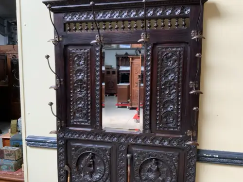 Antik - Garderobe, Kleiderständer, Gründerzeit, Bretagne - Lieferung möglich!