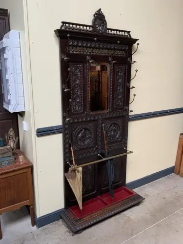 Antik - Garderobe, Kleiderständer, Gründerzeit, Bretagne - Lieferung möglich!