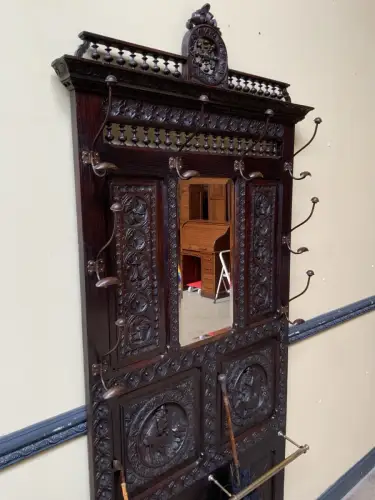 Antik - Garderobe, Kleiderständer, Gründerzeit, Bretagne - Lieferung möglich!