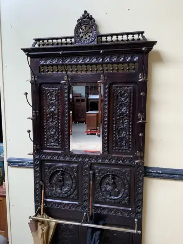 Antik - Garderobe, Kleiderständer, Gründerzeit, Bretagne - Lieferung möglich!