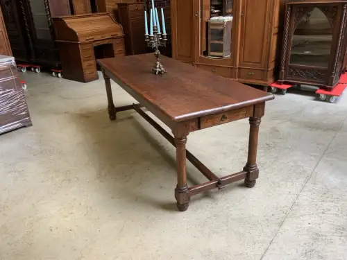 Antiker imposanter Kloster Tisch, Bauerntisch, Tafel, 220 cm -Lieferung möglich!