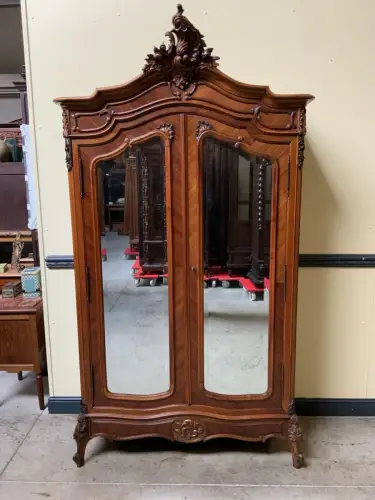 Antik - Wäscheschrank, Schuhschrank, Palisander - Historismus - Lieferung mögl.!