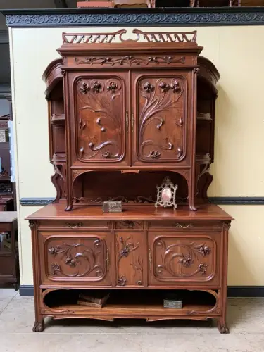Antikes imposantes Jugendstil Buffet, Kredenz - Art Nouveau - Lieferung möglich!