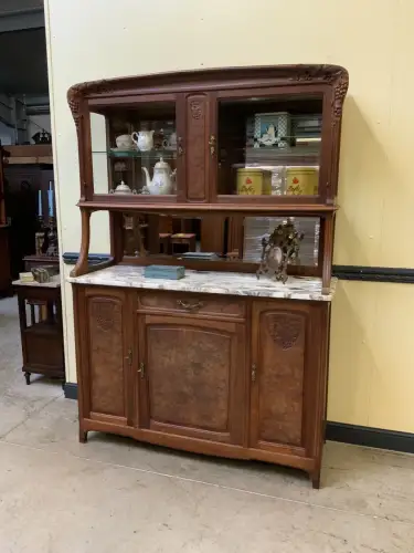 Antik - Buffet, Vertiko, Anrichte, Jugendstil, Art Nouveau - Lieferung möglich!